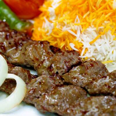 Chelow Kabab Koubideh (Ground Beef Kebab)